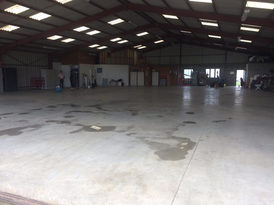 Le hangar 36 tout propre